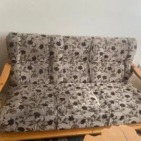 مبل راحتی چوبی کارکرده