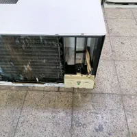 کولر گازی پشت پنجرای