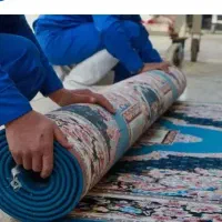 کار خانه قالیشویی  شبنم تضمینی متری،50تک نرخی