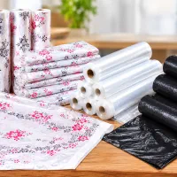 فروش عمده سفره یکبارمصرف نایلون فریزروزباله رولی