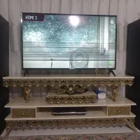میز  تلویزیون وتلفن برنز