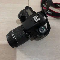 کنون 70d همراه با لنز