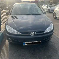 پژو۲۰۶مشکی v9 اتومات دور رنگ مدل ۱۳۸۶