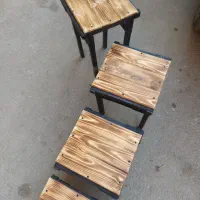 میز عسلی چوبی