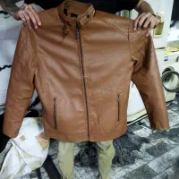 هودی کاپشن چرم کاپشن رمبو