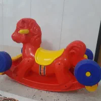اسب بازی دوکاره چرخ دار وراکر