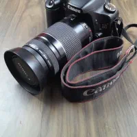 دوربین عکاسی canon30d با لنز300-75