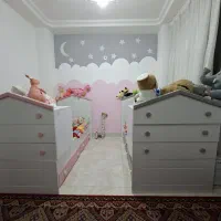 تخت کودک و نوجوان همراه تشک