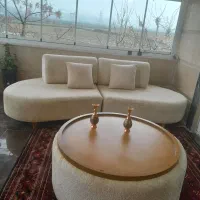 مبل آل 8نفره و2بسته کف پوش دیوار