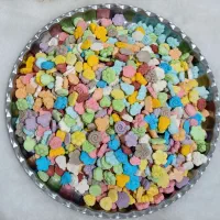 قند و نبات رنگی رنگی