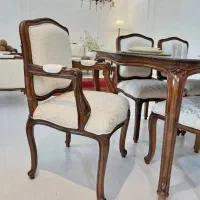 میز غذا خوری ۶نفره ونهار خوری ۸نفره صندلی فرانسوی