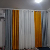فروش  پرده نو فقط ۵ ماه استفاده  شد