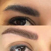 بستر سازی (تبدیل ابروی دودی به قهوه ایی)