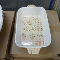 ظرف چینی گلدار