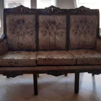 سرویس مبلمان ۹ نفره سلطنتی به همراه میز تلفن