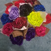 شاخه گل روبانی