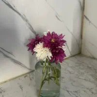 گلدان شیشه ای کوچک
