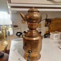 کتری قوری مسی