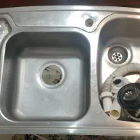 سینک توکار در حد نو