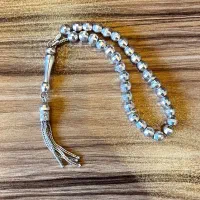 تسبیح نقره الماسی