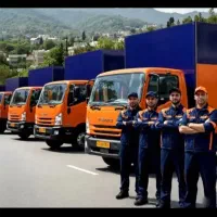 اتوبار باربری حمل اثاث اسبابکشی خاور مسقف٪ گرمدره