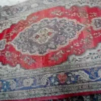 لباس قرمز فرش دستی مجلسی اصیل