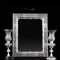 ظرف نقره / اینه نقره خریداریم