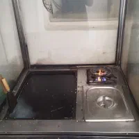 فر ساندویچی استیل تابه چدنی