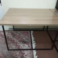 میز ام دی اف پایه فلزی محکم