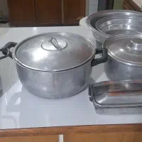 فروش تعدادی قابلمه. الومینیومی