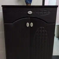 جا کفشی دو درب کشوی دار