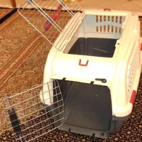 سینی توالت نو قلاده و باکس حمل و نقل سایز ۴