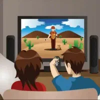 خدمات نصب و تنظیم تلوزیون.براکت با سیم کشی آنتن