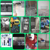 لوله کشی گاز وآب تعمیرونصب پمپ آب ابگرمکن پکیج