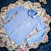 پیراهن نخی چهار خونه 100 تومان