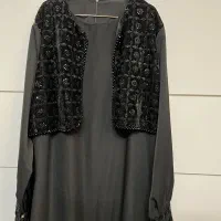 عبا مخمل مروارید دوزی شده