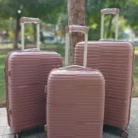 چمدان مسافرتی پپ مناسب پرواز مهاجرت زیپ دبل