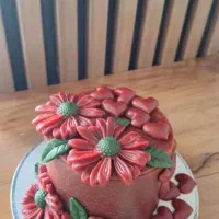 کیک لواشکی و کاپ کیک لواشکی و سینی مزه ی لواشکی