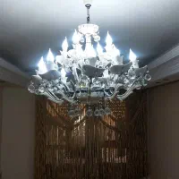 دو عدد لوستر سرامیکی