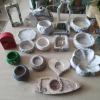 سنگ مصنوعی/جاشمعی/جا عودی/گلدون/ظروف و زیر سیگاری