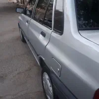 پراید ۸۶ بدون رنگ فقط سینی شاسی جلو ترکی داره