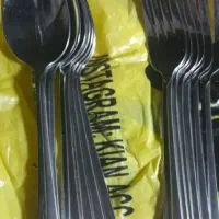 قاشق چنگال نو دو دست زخیم