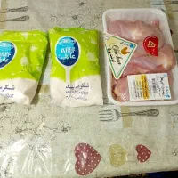 یک بسته مرغ با دوتا شکر