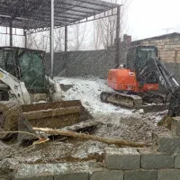 بابکت مینی بیل خاور حمل نخاله شیفتی15