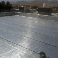ایزوگام و قیرگونی و آسفالت محوطه و شیب بندی