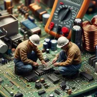 الکترونیک جامع و عیب‌یابی برد استخدام