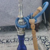 قلیون برنجی تو پر طرح دار