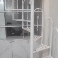 پله گردبرای خانه دوبلکس باابعادمناسب‌رنگ‌کوره‌زیبا