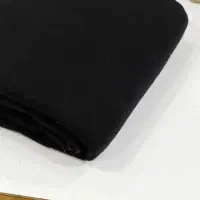 2متر پارچه موسلین فوق‌العاده مشکی