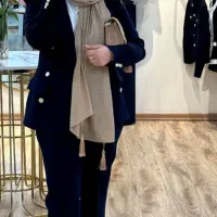 کت شلوار زنانه مشکی